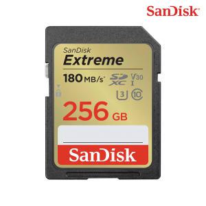 샌디스크 SD메모리카드 익스트림 256GB 256기가 캐논 소니 카메라 SD카드 ENL