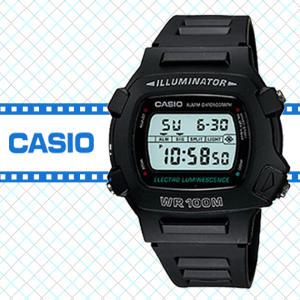 CASIO/W-740-1V/우레탄밴드/스톱워치/타이머/스포츠시계/학생시계/카시오/W-740