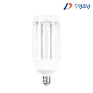 두영 LED 투명 콘램프 100W E39 주광색 매장램프 보안등