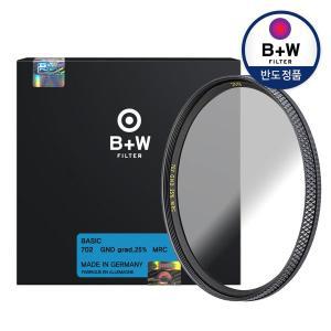 [슈나이더][본사공식] [B+W] 702 82mm Graduated ND 25% MRC BASIC 카메라 렌즈 필터