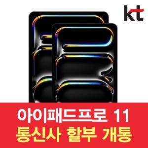 아이패드 프로 11 M4 512GB 스페이스블랙 5G셀룰러 KT 신규가입 기기값 분납 개통