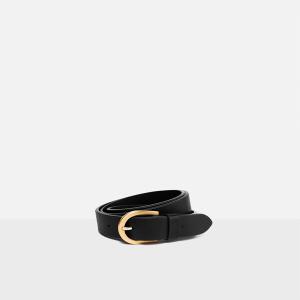 Around belt Black with Gold buckle