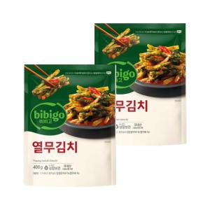 비비고 열무김치 400g x2개