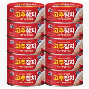 사조 안심따개 고추참치 100g x 16캔