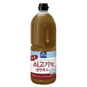 면사랑 농축 쇠고기맛 냉면육수 2.1kg