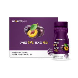 내츄럴플러스 가벼운쾌감 즐거운변화 100ml 12병