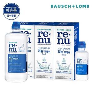 바슈롬 리뉴 후레쉬 500ml x 3개 + 120ml