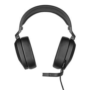 커세어 HS65 SURROUND 7.1채널 게이밍 유선 헤드셋, 블랙