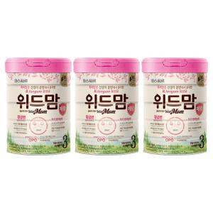 파스퇴르 업그레이드 위드맘 제왕 3단계 750g x 3캔