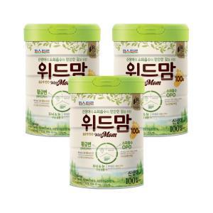 파스퇴르 위드맘 신생아 100일분유 750g(3캔)