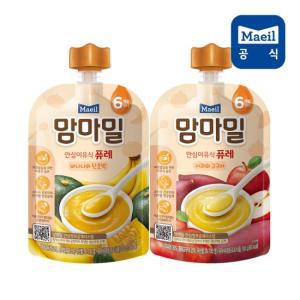 맘마밀 혼합 바나나단호박 100g + 사과와고구마 100g 각 10팩