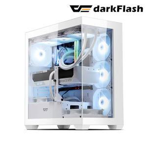 다크플래쉬 darkFlash DS900 ARGB 강화유리 (화이트)