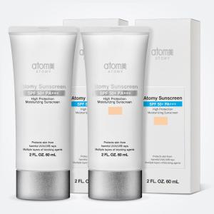 애터미 선크림 (화이트60ml/베이지60ml) SPF50+