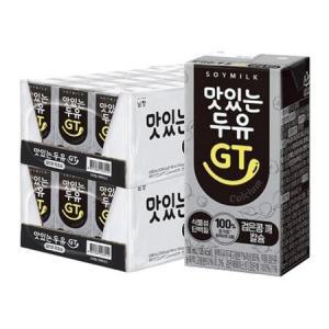 남양 맛있는두유GT 검은콩 깨 칼슘 두유 190ml 24개입 2개