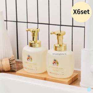 르소메 1종 아기 젖병 세정제 세제 400ml 2개 X6SET