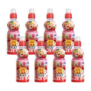 [롯데백화점]팔도 제로 빅 뽀로로음료 딸기 350ml X8개