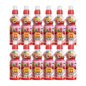 [롯데백화점]팔도 제로 빅 뽀로로음료 딸기 350ml X12개