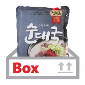 [기타]정성온 순대국 600g 25ea(박스) 순대탕 순대국밥 (WB6FEF0)