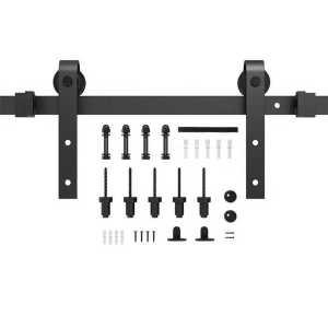 슬라이딩 도어 레일 행거 부속품 롤러 미닫이 설치