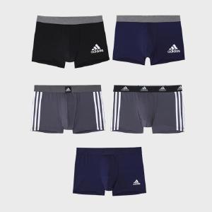 [브랜드] adidas 아디다스 언더웨어 퍼포먼스 블랙에디션 드로즈 5PACK 국내정품