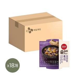 [CJ제일제당]햇반 솥반 흑미영양밥 200g x18개