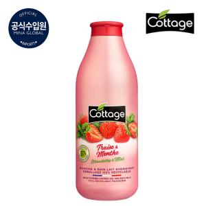 [코티지]코티지 스트로베리 앤 민트 모이스처라이징 샤워 밀크 750ml