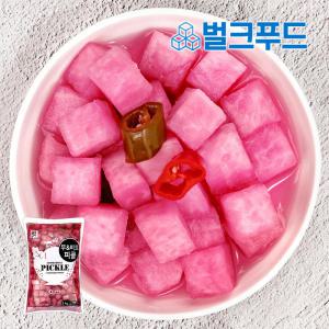 아워홈 무 비트 피클 2kg 치킨무 업소용