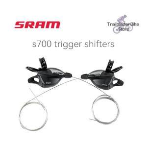 SRAM S700 2x11 22 단 도로 자전거 트리거 시프터 레버 플랫 핸들 좌우 액세서리