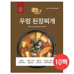 [기타][쿡앤라이프] 우렁 된장찌개 400gx10팩