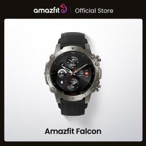 Amazfit Falcon 스마트 워치 멀티 스포츠 GPS 24/7, 건강 관리, 안드로이드 IOS 휴대폰용 150 개 이상의 모