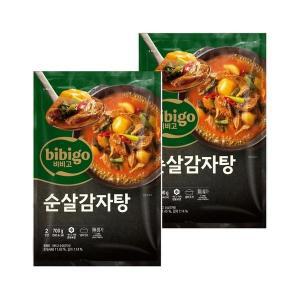 [CJ제일제당](냉동)비비고 순살감자탕 700g x2개