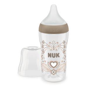 누크 퍼펙트매치 젖병 260ml 하트(M젖꼭지 포함)