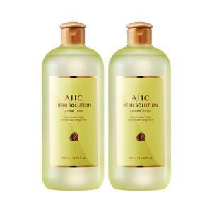 AHC 허브솔루션레몬토너, 500ml, 2개