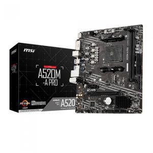 MSI A520M-A PRO 가성비 AMD메인보드