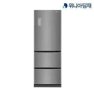 위니아 딤채 스탠드형 김치냉장고 330L 비쥬 실버 (NDT33HLRJS)