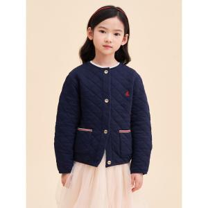 [BEANPOLE KIDS] 저지 퀼팅 점퍼  네이비 (BI4139G01R)