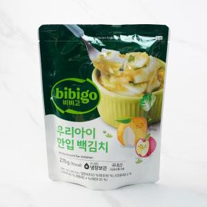 CJ 비비고 우리 아이 한입 백김치  270g