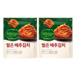 비비고 썰은 배추김치 800g 2개