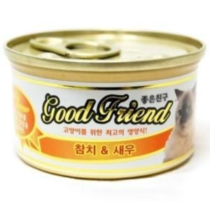 굿프랜드 참치n새우 캔 85g (WEDB8A3)