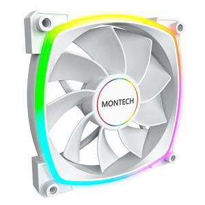 :몬텍 MONTECH RX140 PWM ARGB 시스템 케이스 쿨러 (WHITE)