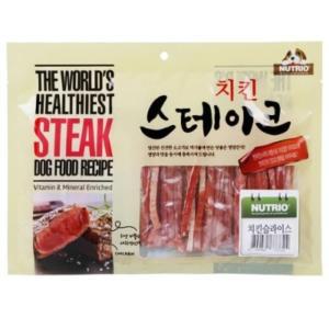 뉴트리오 치킨 스테이크 슬라이스 300g (WEDAE99)