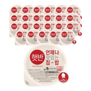 CJ 햇반, 210g, 24개