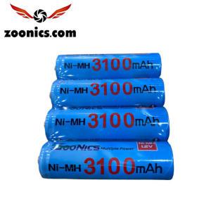 주닉스 3100mAh AA충전지 건전지 4알 충전 배터리 충전기