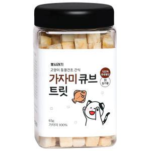 뽀시래기 고양이 동결건조 트릿, 가자미, 65g, 1개