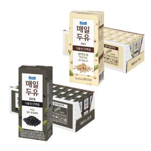 매일두유 99.9, 190ml, 24개 + 검은콩, 190ml, 24개