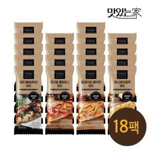 리뉴얼 라쿠치나 포카치아 수제 피자 18팩(비프+페퍼+포테이토+허니갈릭)