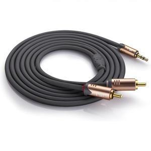 3.5mm sutereomini puragu to 2RCA 적백색 변환 케이블 금도금 TV 스마트폰 태블릿 게임기 등 고음질 분배