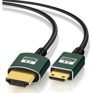 Thsucords 가는 부드러운 슬림형 미니 HDMI to 케이블 1M. 울트라슬림 플렉시블 Mini 3D4K60Hz18gbps2160P1