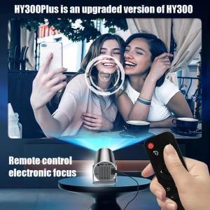 DITONG Hy300 플러스 풀 HD 홈 시어터 비디오 미니 LED 프로젝터 영화 업그레이드 버전 4K 안드로이드 1080