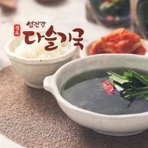 [육수1팩 최초추가][정옥]섬진강 다슬기국 350g × 10팩+육수 1팩(500g)